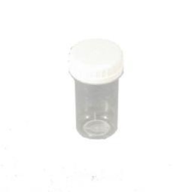 Blockland Buteleczka na Tabletki Optipot, Przezroczysta, Bez Nakrętki, 20 ml, 312 Sztuk
