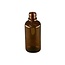 Blockland Flacon compte-gouttes combiné verre brun DIN18 50ml 49 pièces