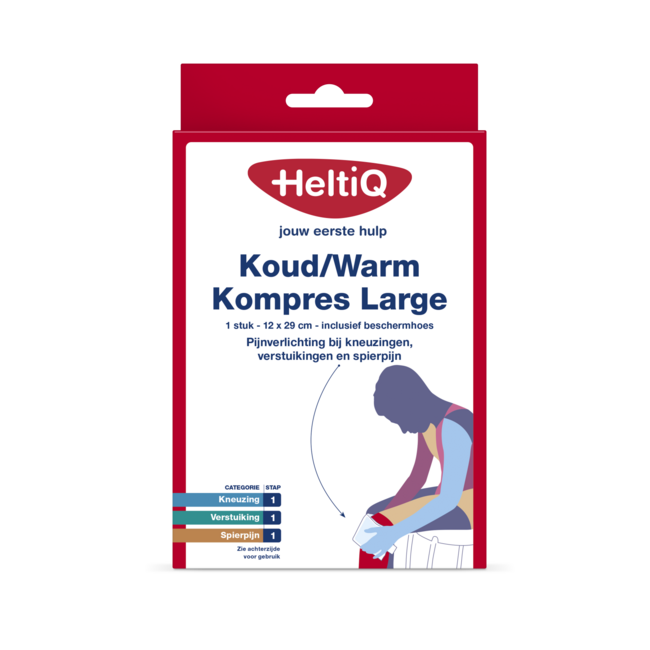 Compresse chaud-froid large 1 pièce