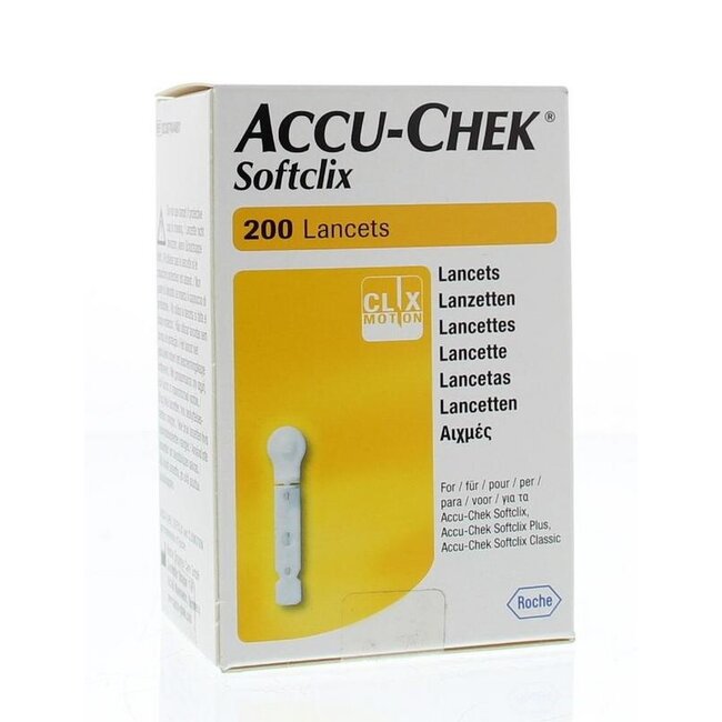 Accu-Chek Softclix Lancets 200 Pieces