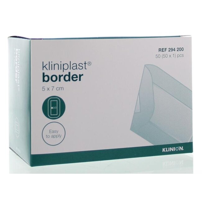 Kliniplast Island Plaster 4294200 5 x 7cm 50 Pieces