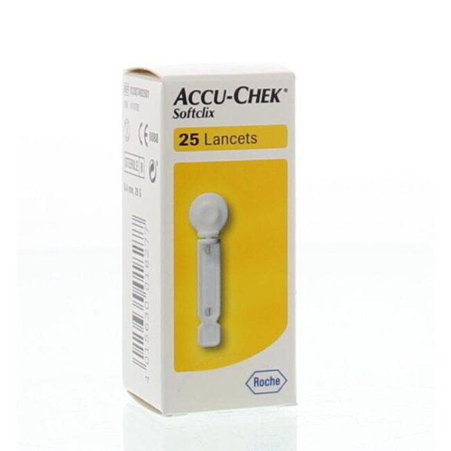 Accu-Chek Softclix Lancets 3307492 25 Pieces