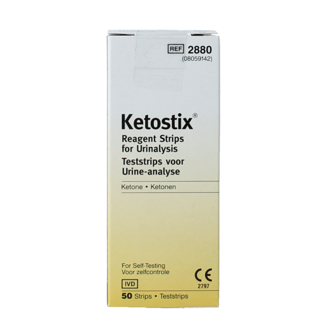 Ketostix teststrips 50 Stuks