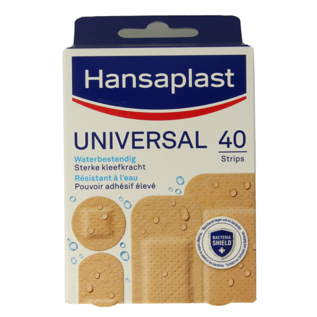 Wodoodporne plastry uniwersalne, 40 sztuk