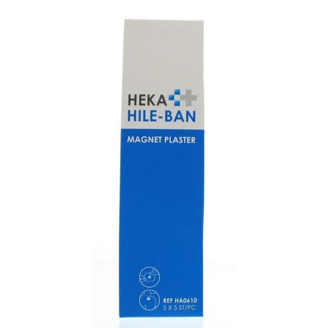 Parches magnéticos Heka Hile ban, 25 unidades