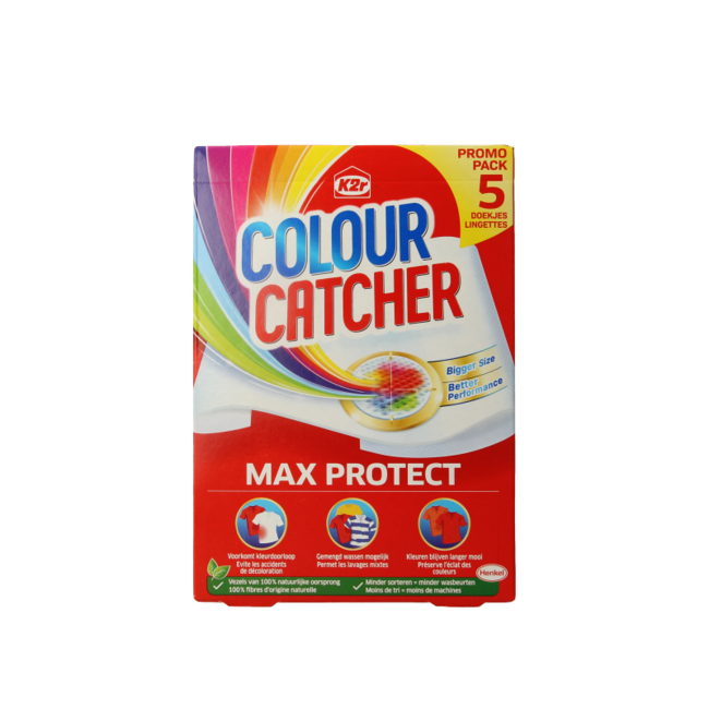 K2R Colour catcher max protect 5 sztuk