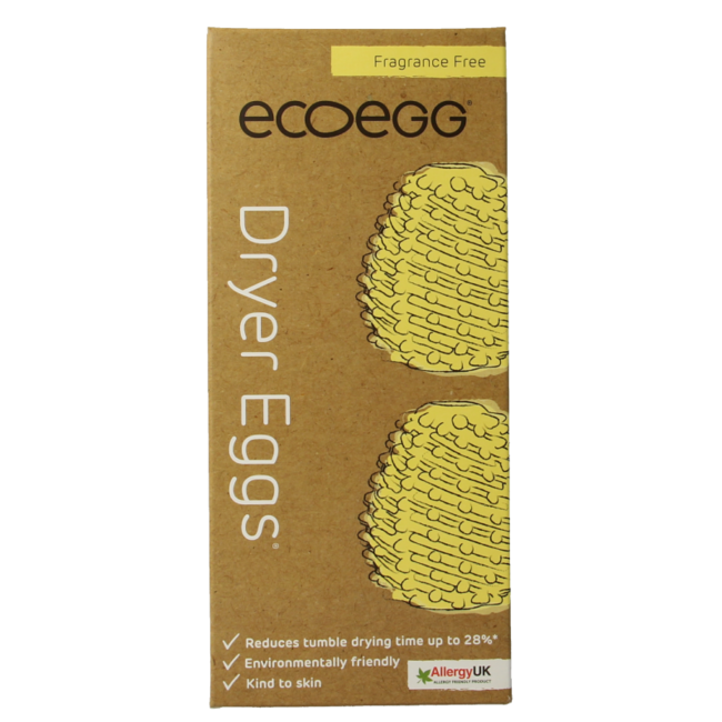Eco Egg Jajka do suszarki – bezzapachowe, 2 sztuki