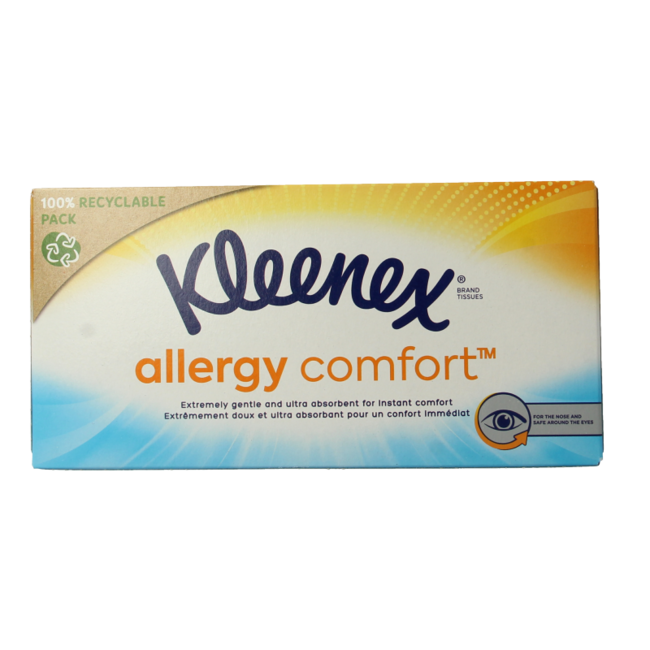 Kleenex Allergy Comfort Tissues 56 Pack