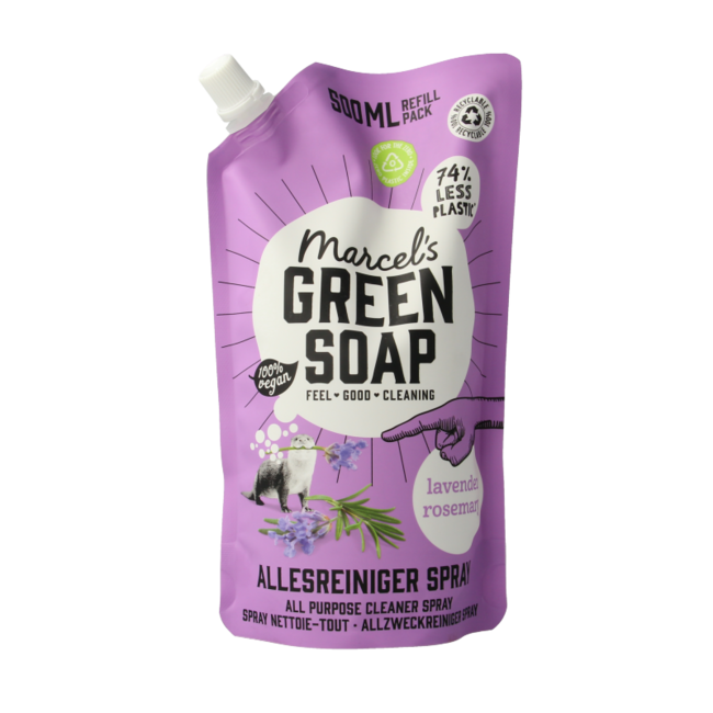 Marcel's Green Soap Nettoyant universel lavande & romarin recharge 500 ml