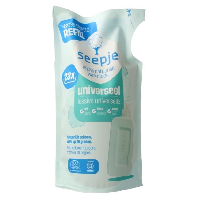 Detersivo Universale Seepje Ricarica Sacchetto 1000 Millilitri