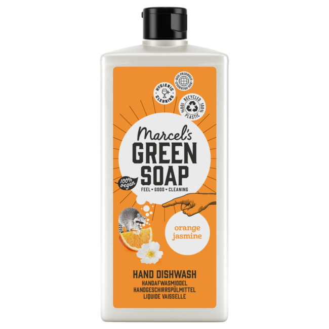 Liquide vaisselle orange & jasmin 500 ml