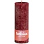 Bolsius Rustikkerze Shine 190/68 Velvet Red, 1 Stück