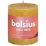 Bolsius Rustic Candle Shine 80/68 Honeycomb Yellow, 1 Piece