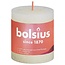 Vela rústica Bolsius Shine 80/68 Soft Pearl 1 unidad