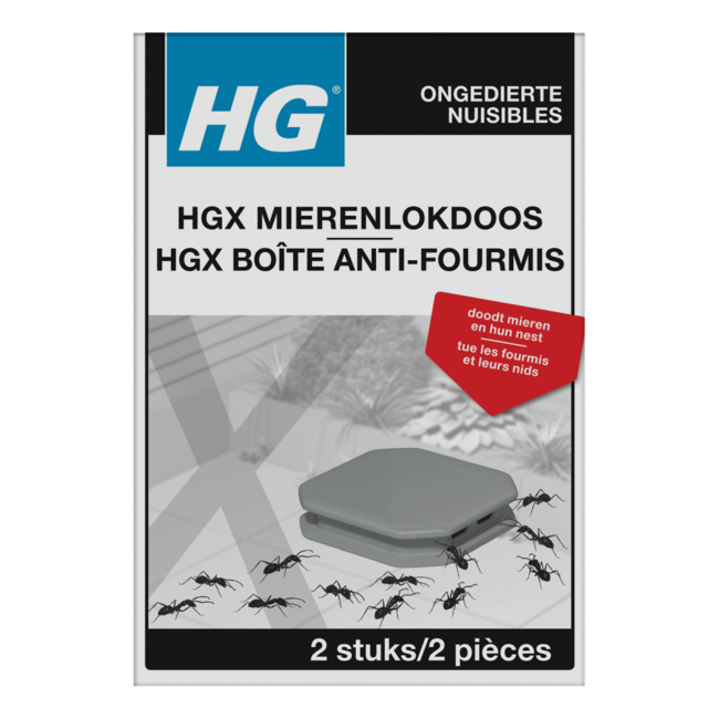 HG X Trampa para hormigas 2 unidades