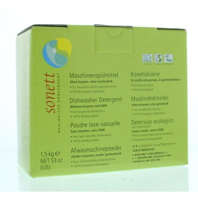 Sonett Vaatwasmachine poeder 1500 Gram