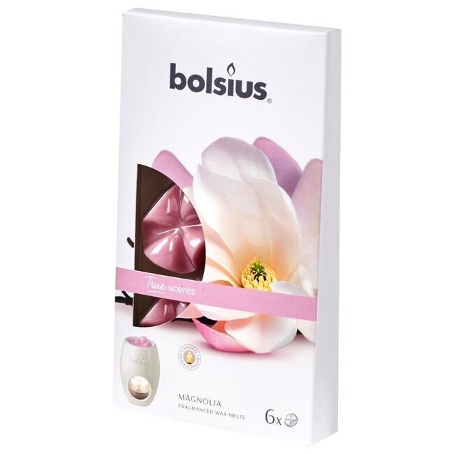 Bolsius True Scents Wax Melts Magnolia 6 Pezzi