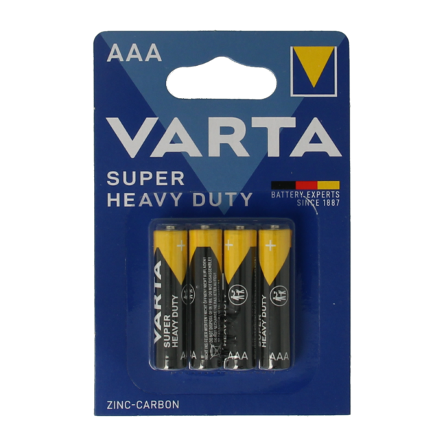 Pila Varta AAA Superlife 4 Unidades