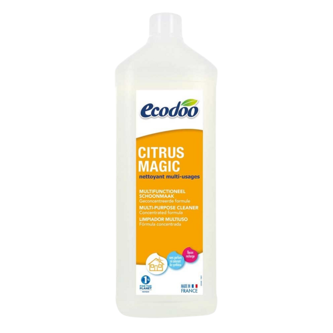 Ecodoo Reinigungsmittel Citrus Nachfüllpack Bio 1 Liter