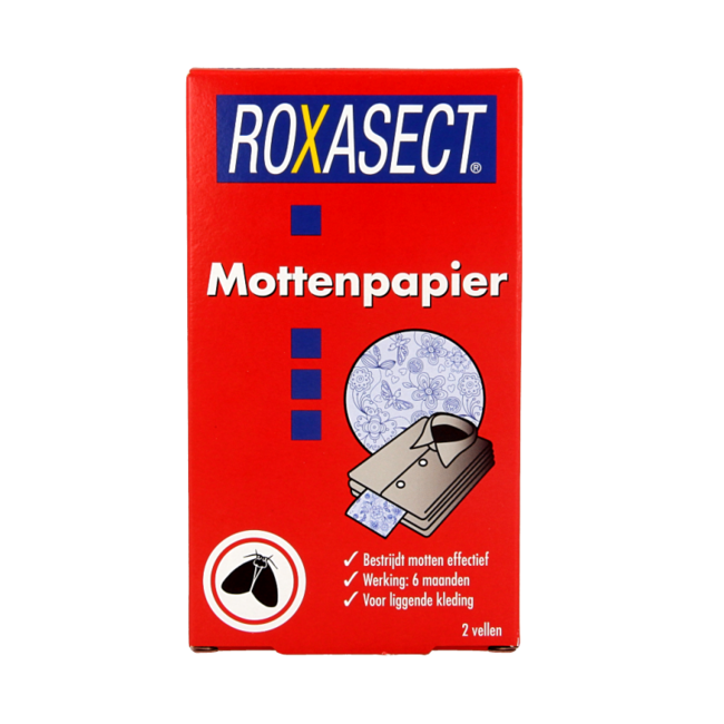 Roxasect Mottenpapier 2 Stuks