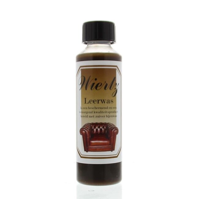 Cera para cuero Wiertz marrón 250 ml