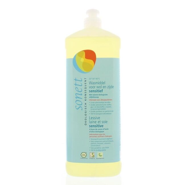 Wasmiddel wol & zijde sensitive 1 Liter