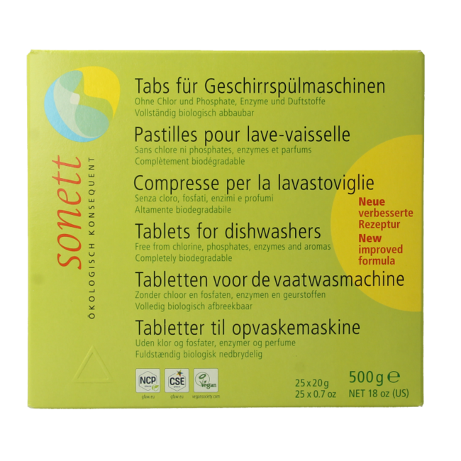 Tabletki do zmywarki Sonett, 25 sztuk