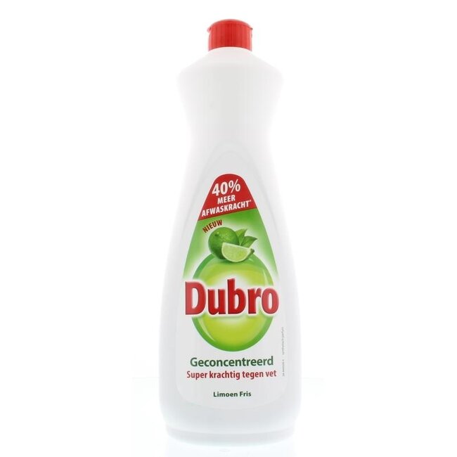 Dubro Płyn do mycia naczyń świeża limonka 900 mililitrów