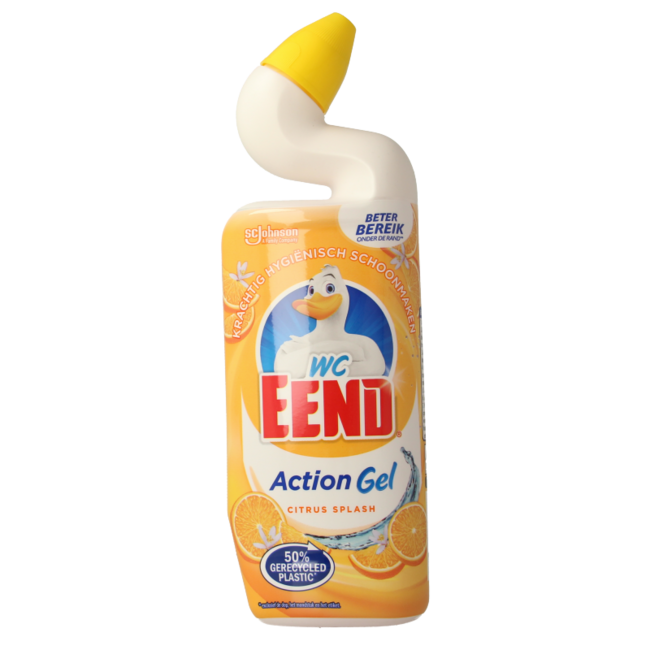 Duck Toilet Cleaner Action Gel Citrus Splash 750ml
