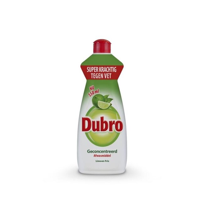 Dubro Geschirrspülmittel Limettenfrisch 550 Milliliter