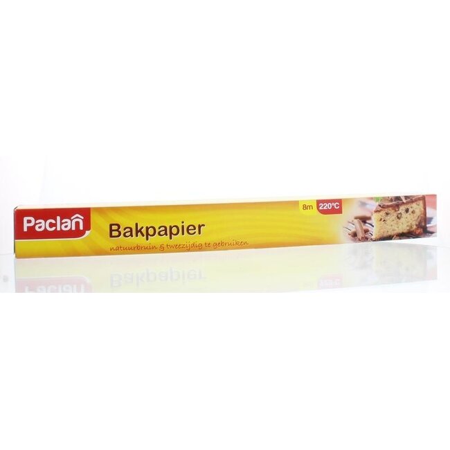 Papier cuisson Paclan 8 m x 38 cm 1 pièce