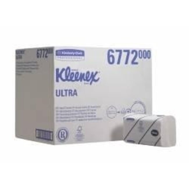 Essuie-mains blanc 21,5 cm x 41,5 cm 30 x 94 pièces 6772 1 pièce