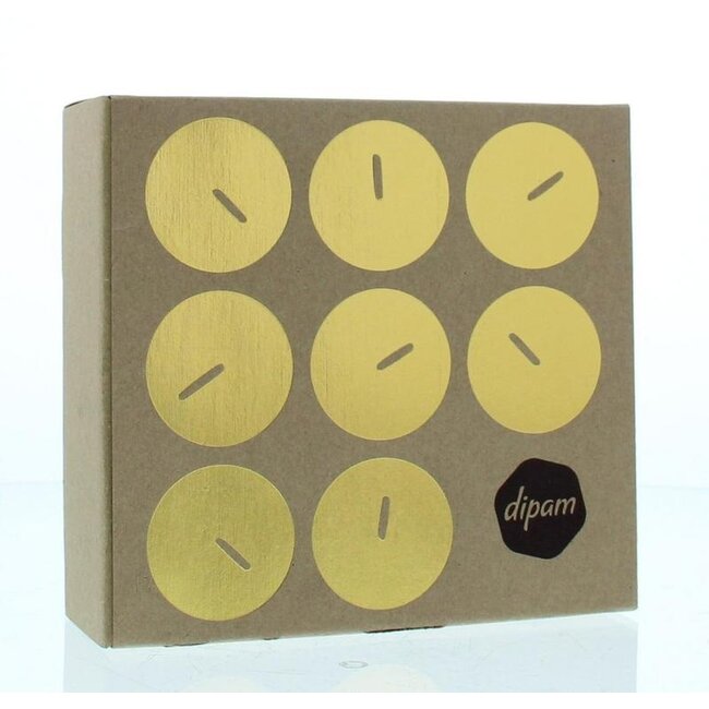 Świeczki typu tealight z wosku pszczelego w pudełku, 18 sztuk