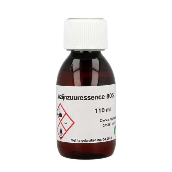 Acido Acetico 80% 110 Millilitri