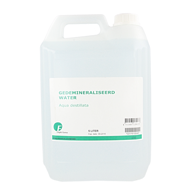 Chempropack Agua desmineralizada 5 litros