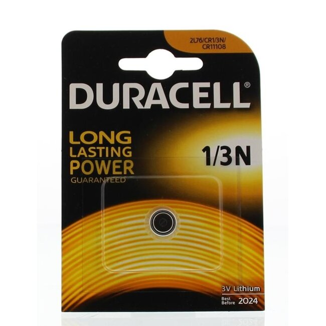 Duracell Batterie 1/3N Lithium LBL, 1 Stück