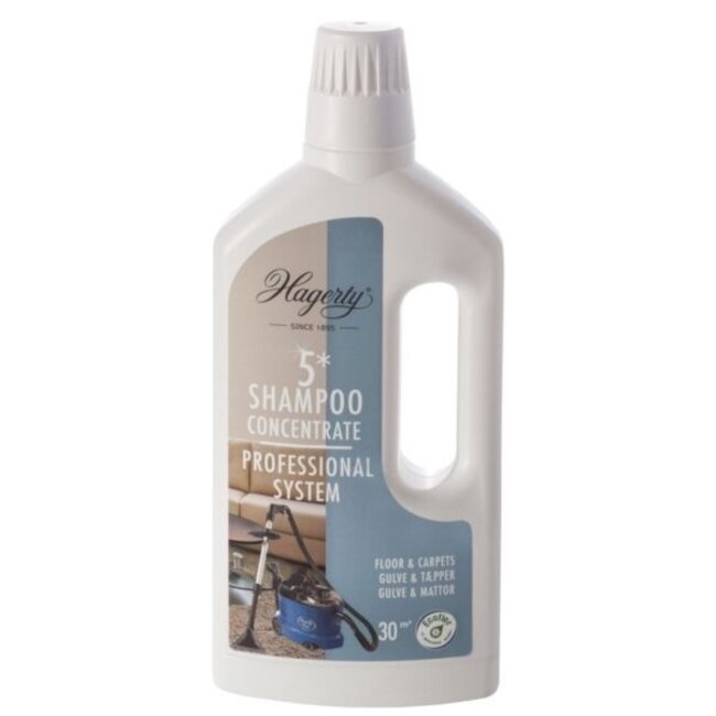 Hagerty Shampooing Moquette 5* 30m2 1 Litre