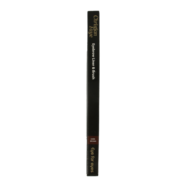 Christian Faye Eyebrow liner & brush brun foncé 0,1 g