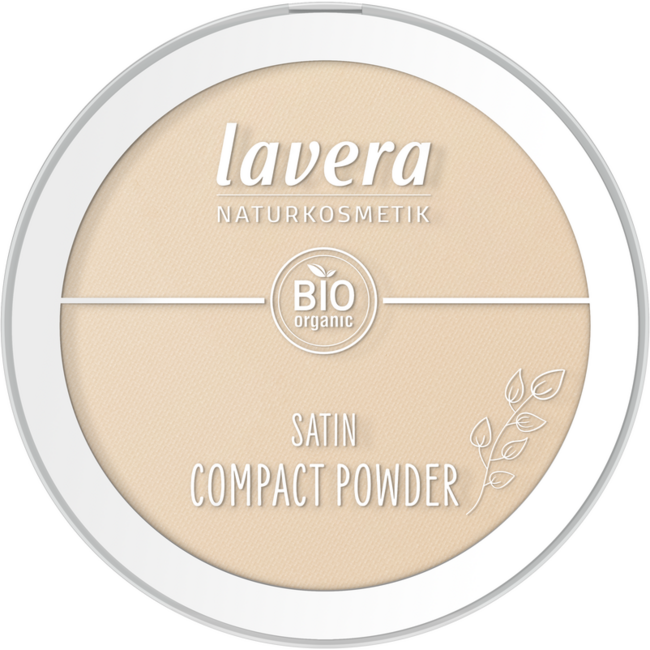 Lavera Poudre compacte satinée medium 02 9,5 g