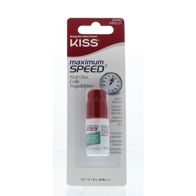 Kiss Maximum speed nail glue  3 Gram