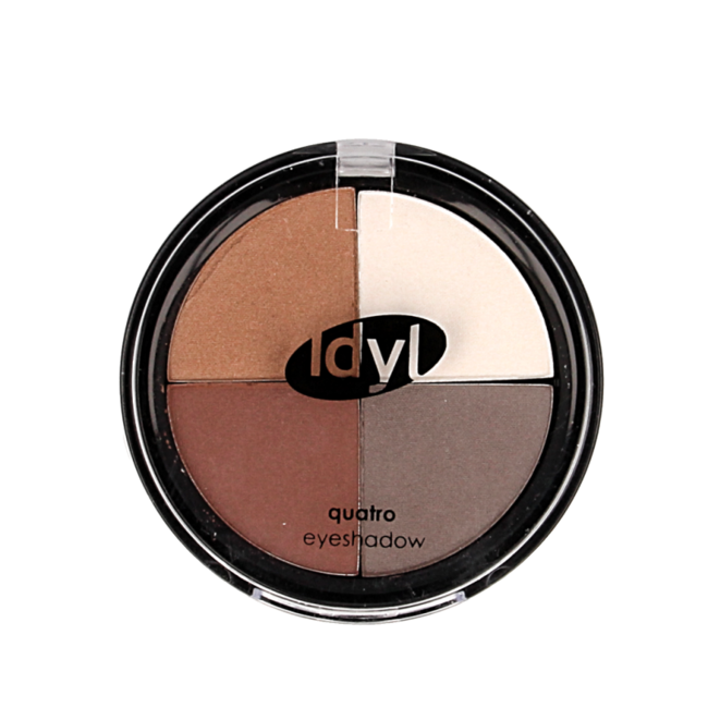 Idyl Eyeshadow Quatro CES 105 Brown/Grey/White 1 Piece