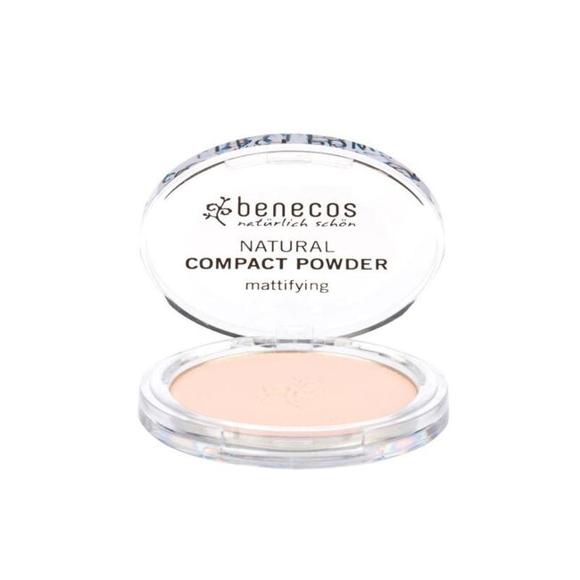Benecos natural beauty Cipria compatta naturale Fair 9 Grammi