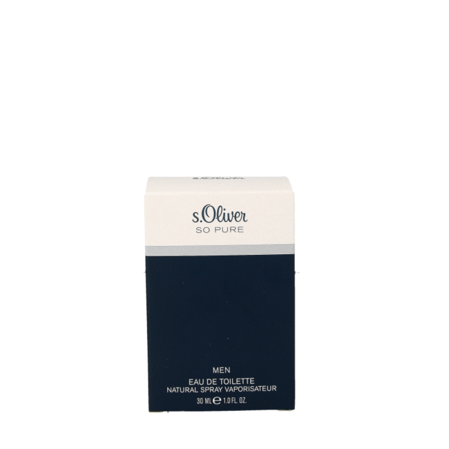 S Oliver So pure men eau de toilette 30 Millilitri