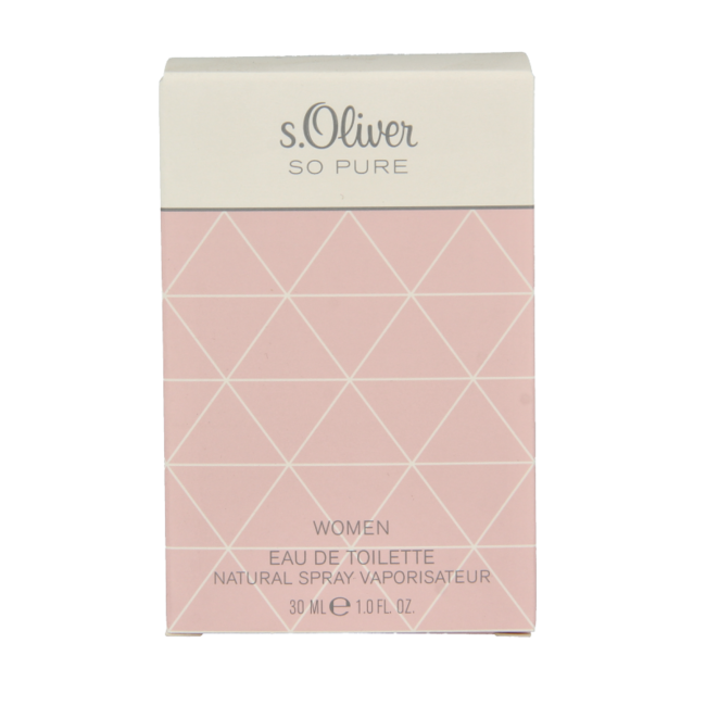 S Oliver Woman so pure eau de toilette 30 mililitros