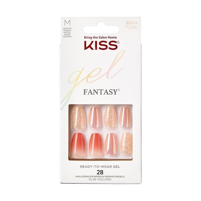 Kiss Gel Fantasy Nails Problem Solved - 1 set