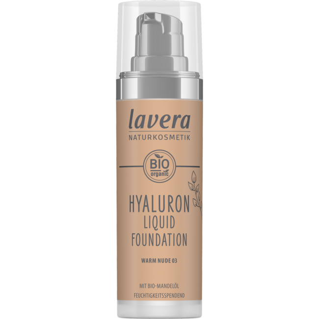 Lavera Base de maquillaje líquida Hyaluron warm nude 03 bio 30 ml