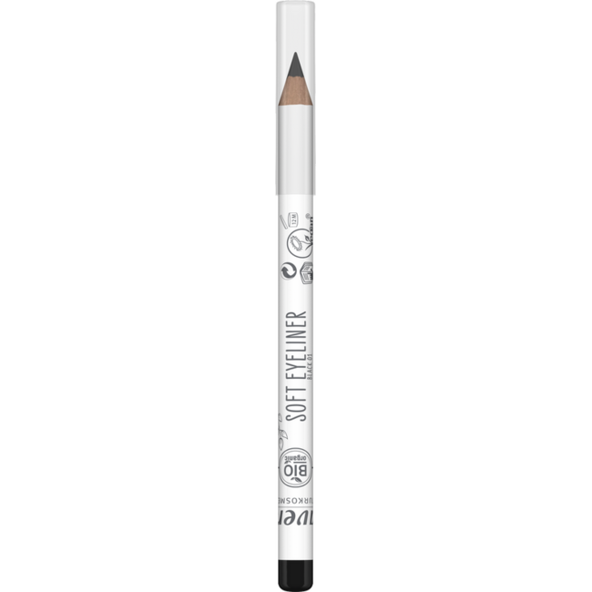 Lavera Soft Eyeliner negro 01 bio 1 unidad