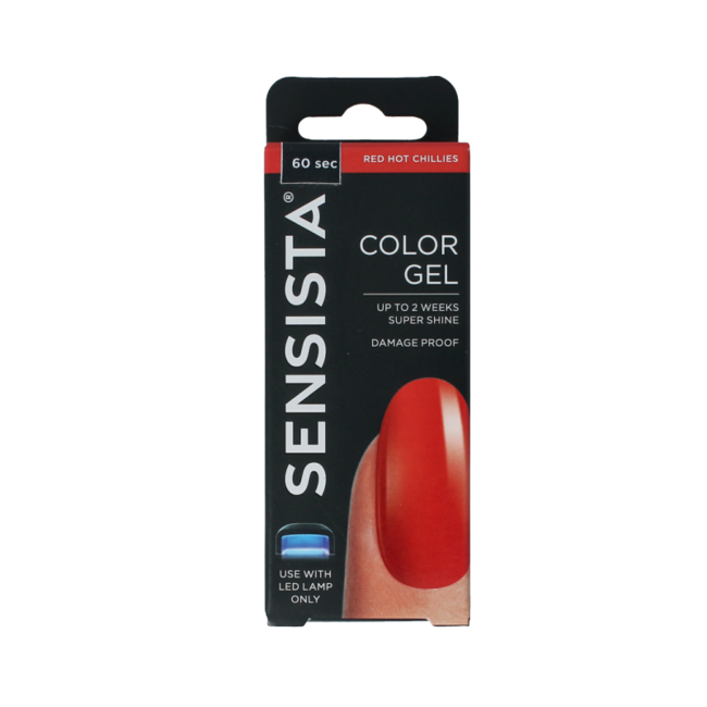 Sensista Colour gel red hot chillies 7.5ml