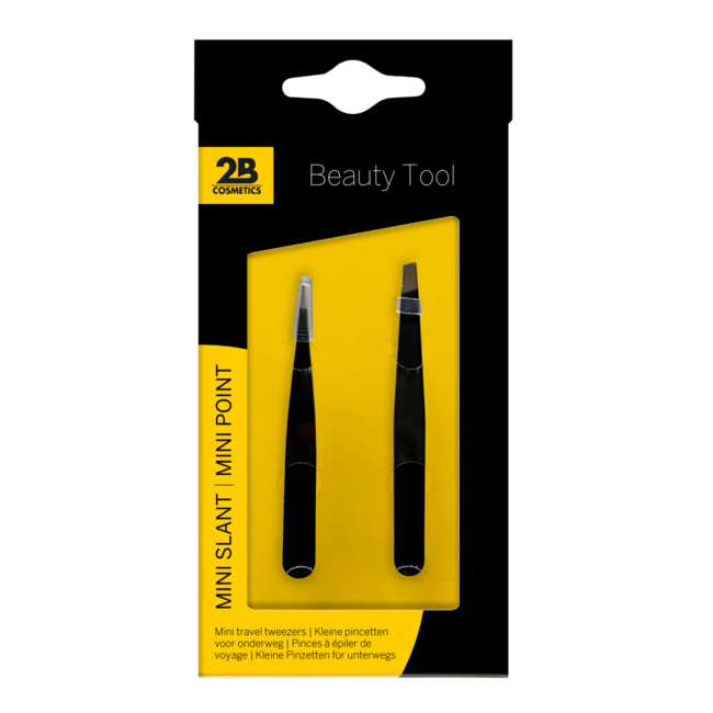 2B Mini Tweezers 2 Pieces