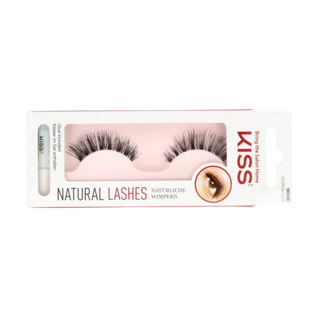 Sztuczne rzęsy Kiss 'Natural Gorgeous', 1 zestaw
